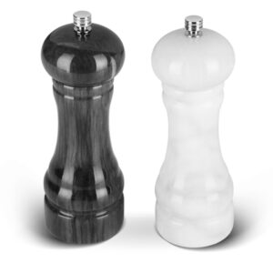 Classic Marble Salt and Pepper Mills